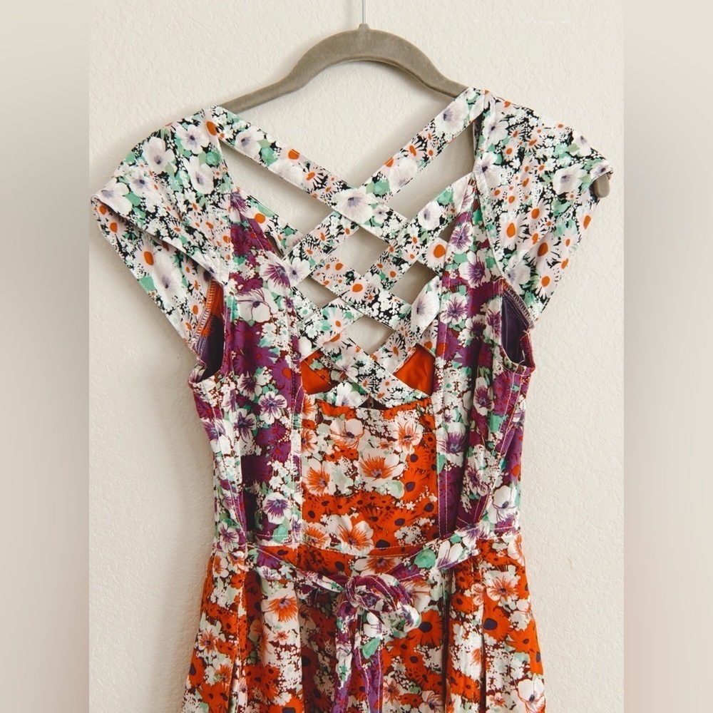 Maeve by Anthropologie Floral Print Maxi Dress - US size 00 - Picture 11 of 14